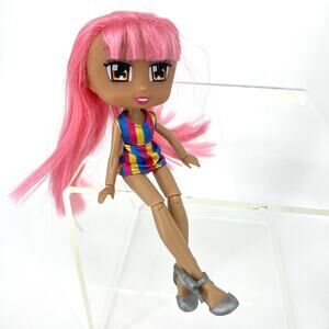 Boxy Girls Pink Hair Jade Doll + Extra Outfit and Shoes